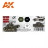 AK Interactive AK11675 3G US TANK COLORS EUROPE 1944-1945 3x17 ml